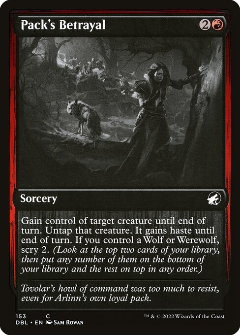 Pack's Betrayal - Nonfoil