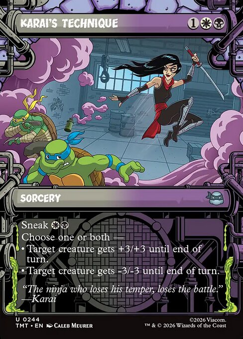 Karai's Technique - Nonfoil