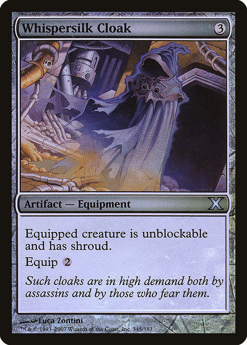 Whispersilk Cloak - Foil