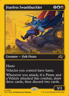 Fearless Swashbuckler (Gold Foil)