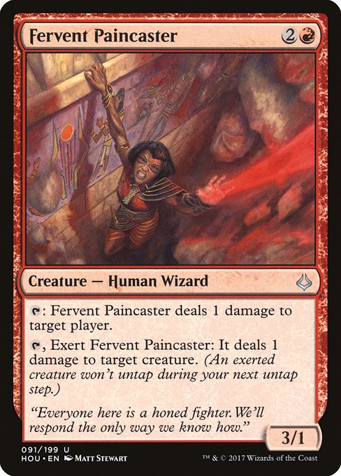 Fervent Paincaster - Nonfoil