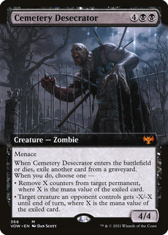 Cemetery Desecrator (Extended Art)