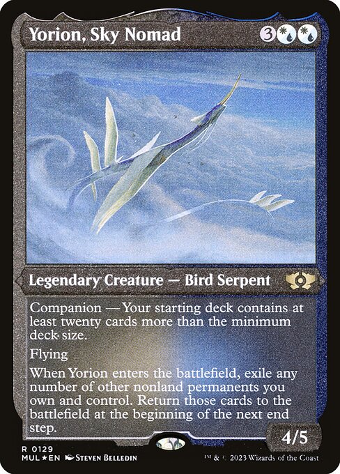 Yorion, Sky Nomad - Etched