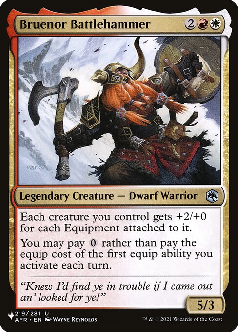 Bruenor Battlehammer - Nonfoil