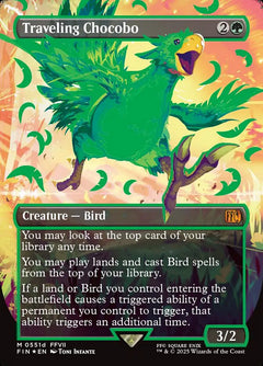 Traveling Chocobo (Borderless - 551d)