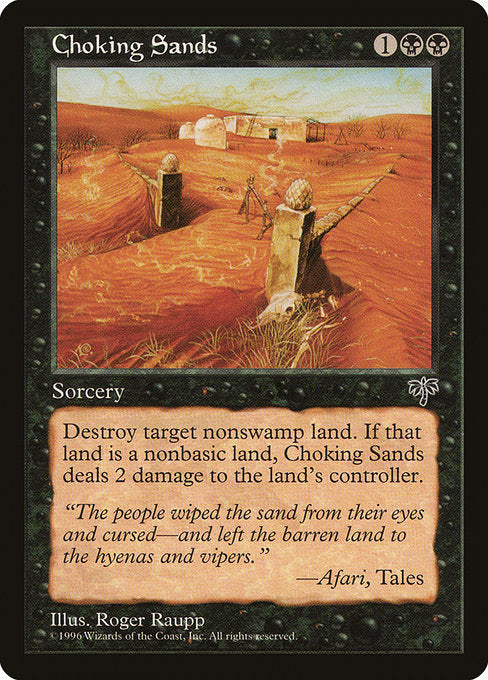 Choking Sands - Nonfoil