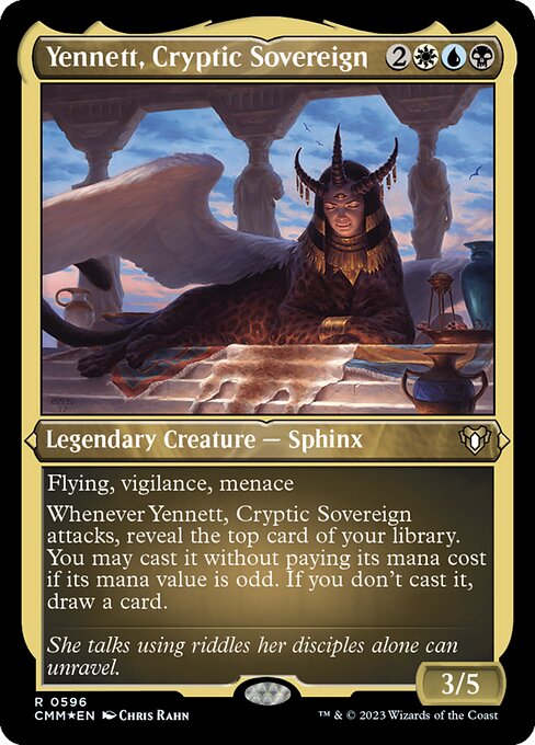 Yennett, Cryptic Sovereign - Etched