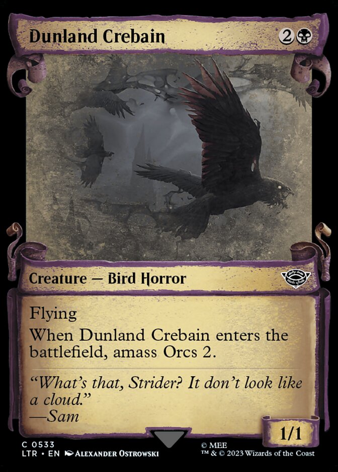 Dunland Crebain (Showcase)