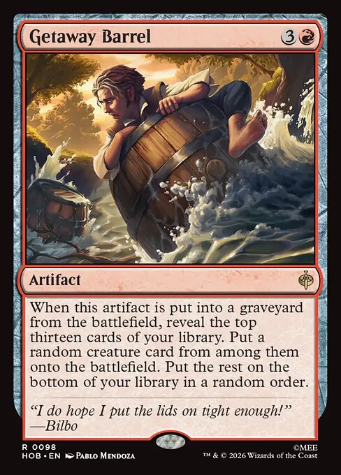 Getaway Barrel