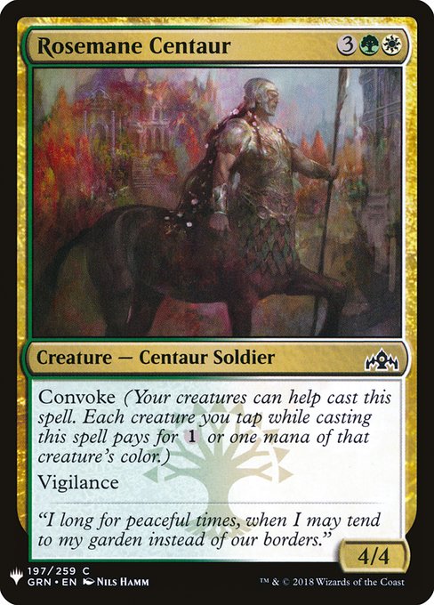 Rosemane Centaur - Nonfoil