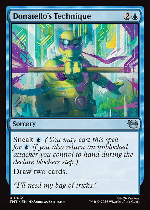 Donatello's Technique - Nonfoil