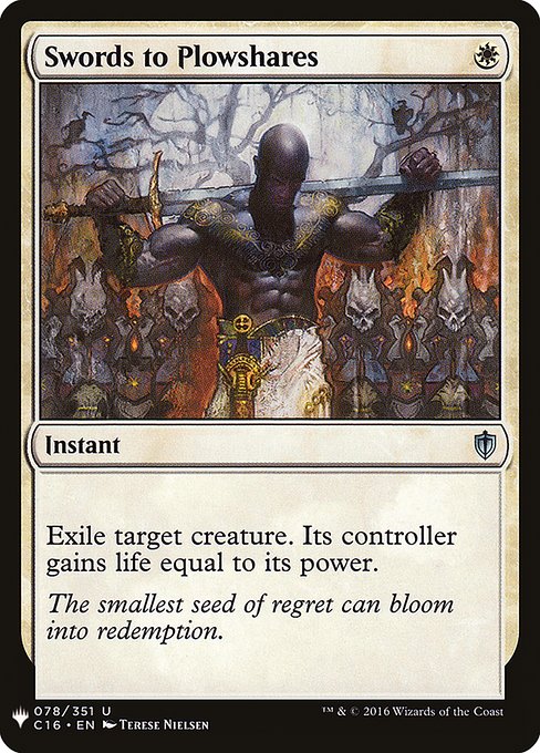 Swords to Plowshares - Nonfoil