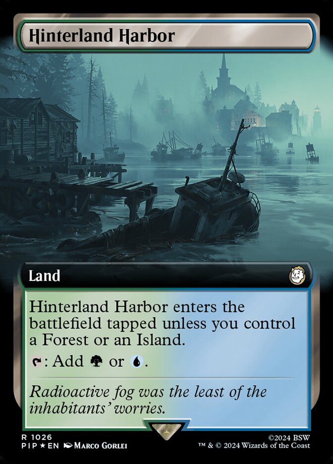 Hinterland Harbor (Extended Art - Surge Foil)