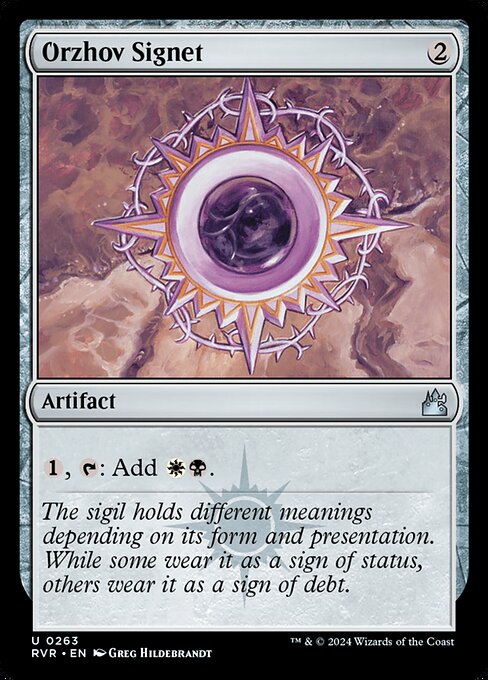 Orzhov Signet - Nonfoil