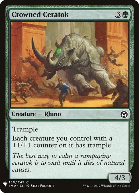 Crowned Ceratok - Nonfoil
