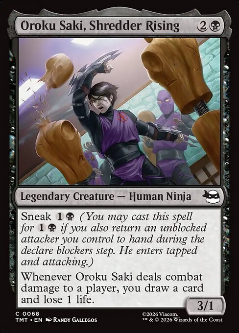 Oroku Saki, Shredder Rising - Nonfoil