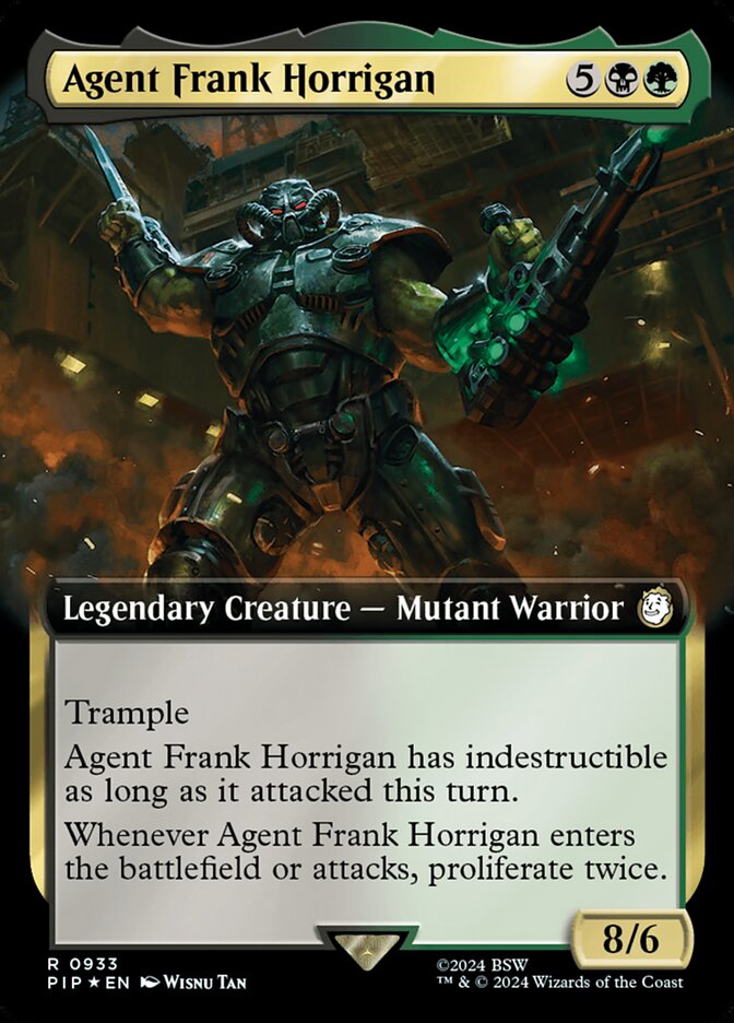 Agent Frank Horrigan (Extended Art - Surge Foil)