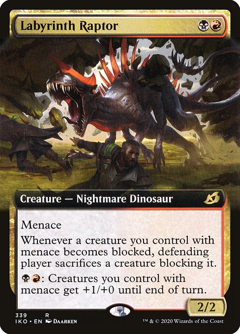 Labyrinth Raptor - Nonfoil