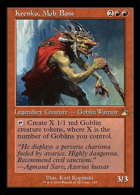 Krenko, Mob Boss - Nonfoil