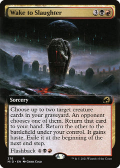 Wake to Slaughter (Extended Art)