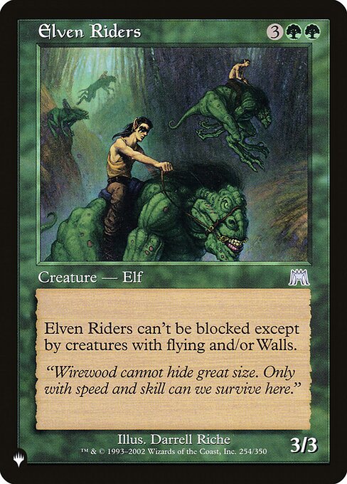 Elven Riders - Nonfoil