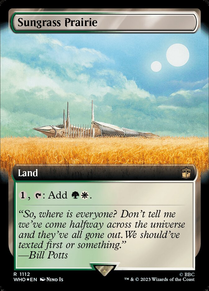 Sungrass Prairie (Extended Art - Surge Foil)
