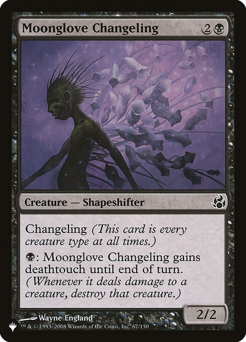 Moonglove Changeling - Nonfoil