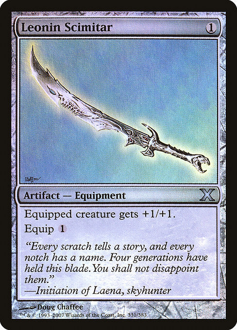 Leonin Scimitar - Foil