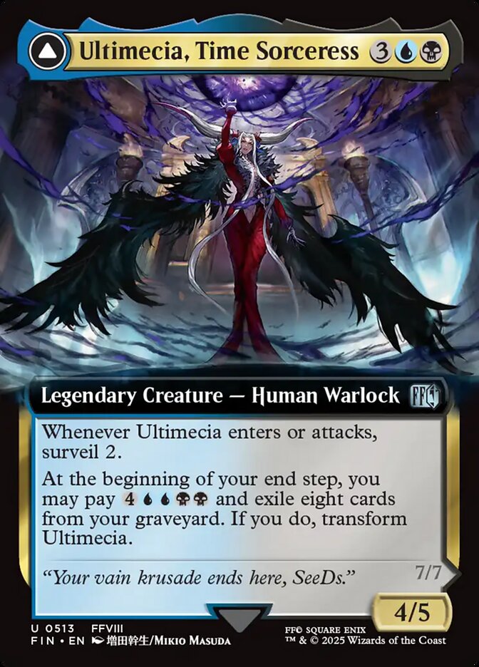 Ultimecia, Time Sorceress // Ultimecia, Omnipotent (Extended Art)