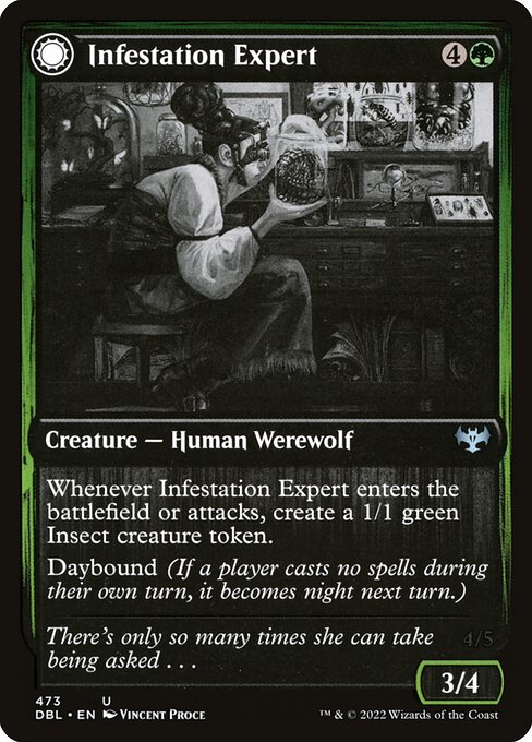 Infestation Expert // Infested Werewolf - Nonfoil