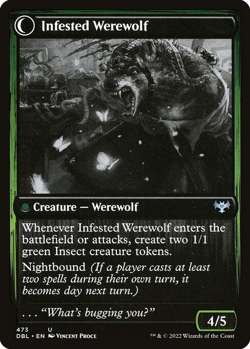 Infested Werewolf (back)
