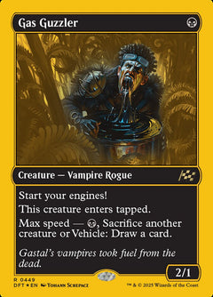 Gas Guzzler (Gold Foil)