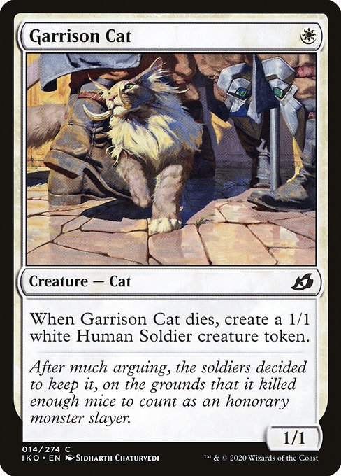 Garrison Cat - Nonfoil