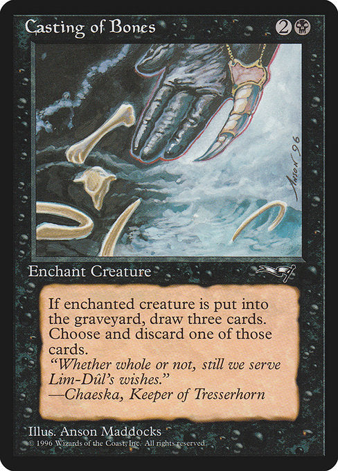 Casting of Bones - Nonfoil