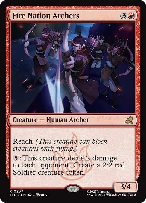 Fire Nation Archers - Nonfoil