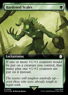 Hardened Scales (Extended Art - Surge Foil)