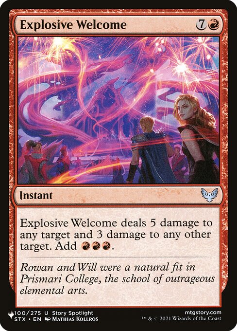 Explosive Welcome - Nonfoil