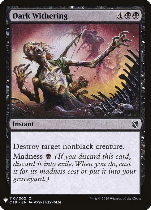 Dark Withering - Nonfoil