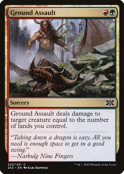 Ground Assault - Nonfoil