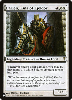 Darien, King of Kjeldor (CSP-4)