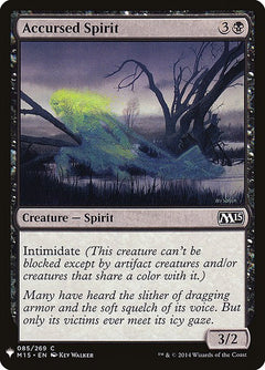 Accursed Spirit (M15-85)