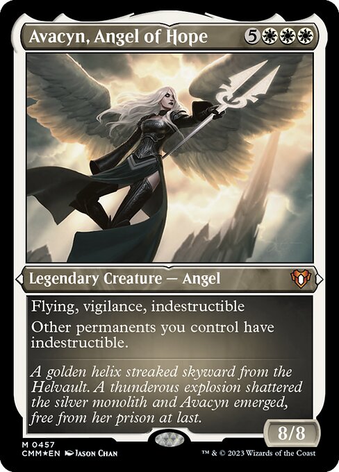 Avacyn, Angel of Hope - Etched