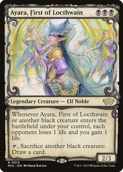 Ayara, First of Locthwain - Nonfoil