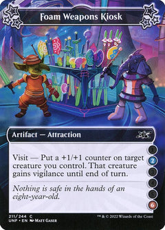 Foam Weapons Kiosk (211a)