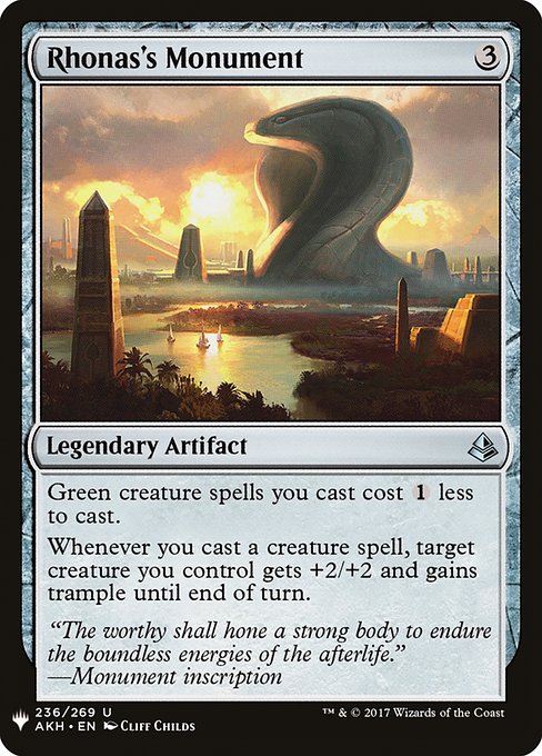 Rhonas's Monument - Nonfoil