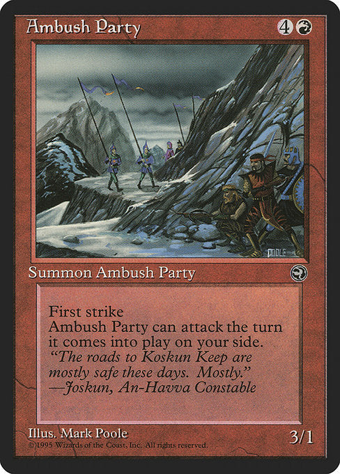 Ambush Party - Nonfoil