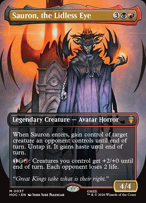 Sauron, the Lidless Eye