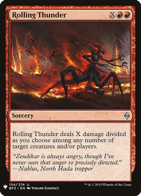 Rolling Thunder - Nonfoil