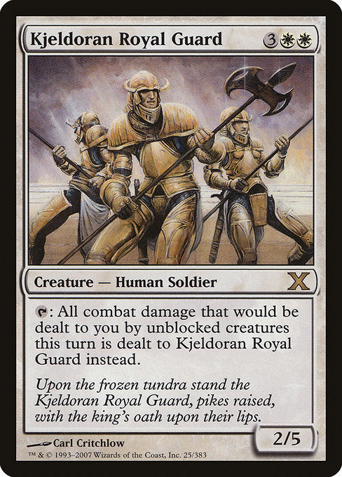 Kjeldoran Royal Guard - Nonfoil