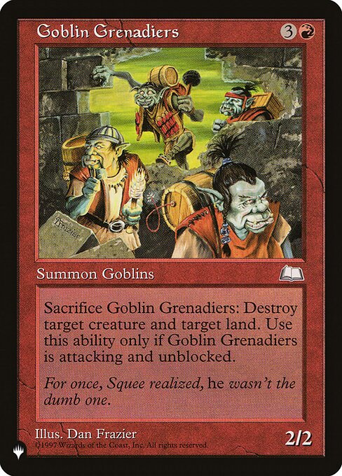 Goblin Grenadiers - Nonfoil